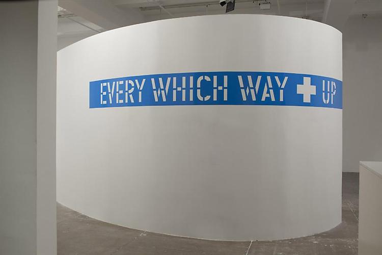 Every Which Way + Up, 2010 - Lawrence Weiner