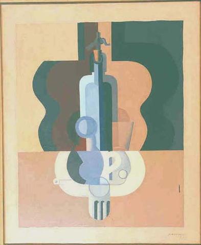 Nature morte au siphon, 1921 - Le Corbusier