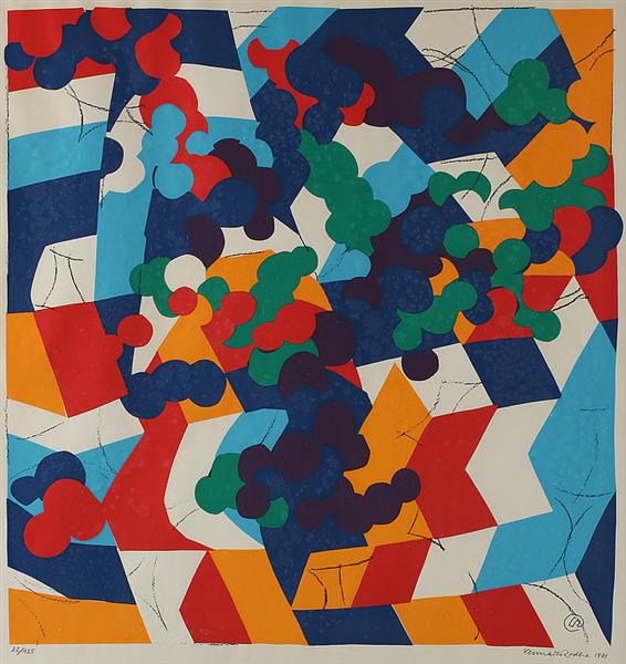 Komposition, 1971 - Lennart Rodhe