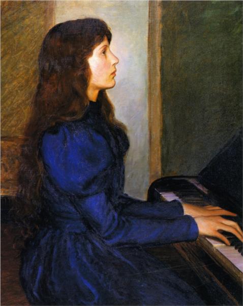 Playing by Heart, 1897 - Lilla Cabot Perry