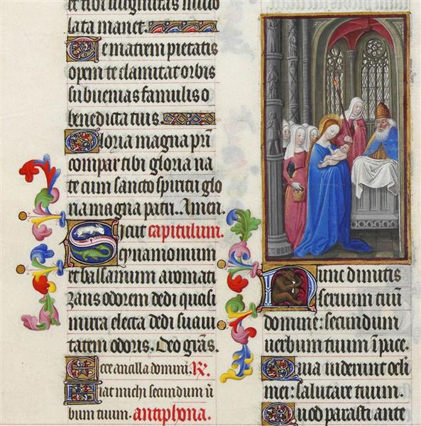 The Presentation in the Temple - Limbourg brothers