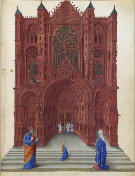 The Presentation of the Virgin - Limbourg brothers