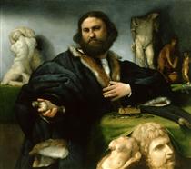Portrait d'Andrea Odoni - Lorenzo Lotto