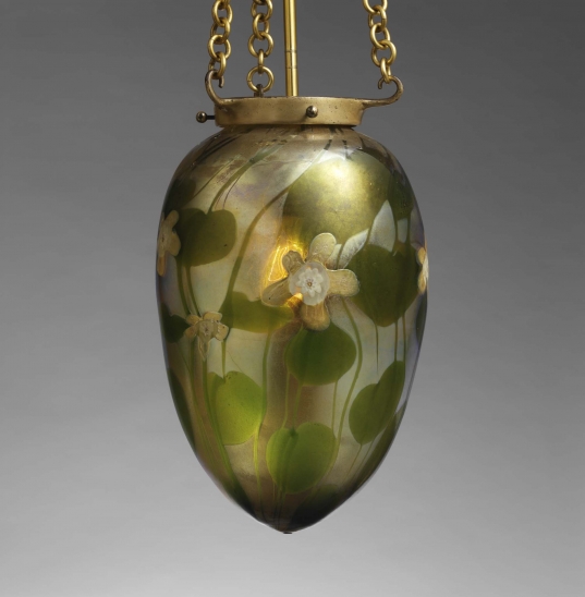 Hanging globe, 1905 - Louis Comfort Tiffany