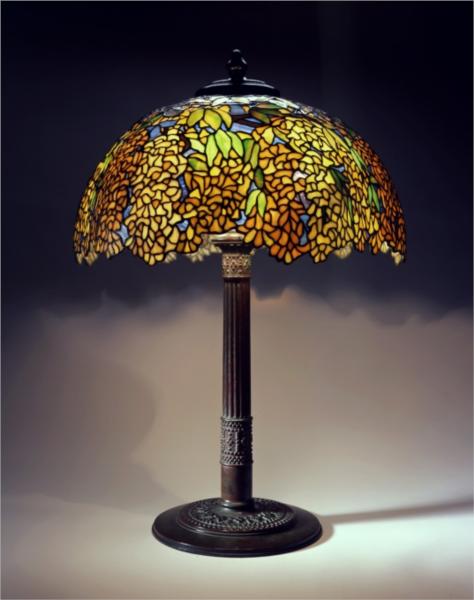 Library lamp, 1910 - Louis Comfort Tiffany