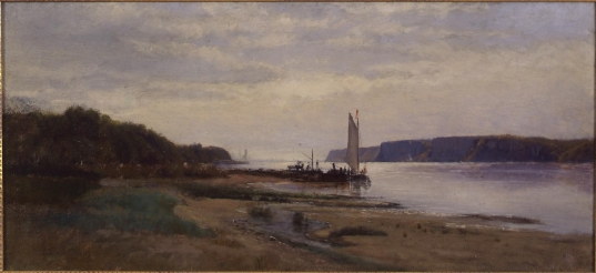 On the Hudson, near Dobb's Ferry, 1870 - Louis Comfort Tiffany