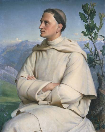 Portrait du révérend Père Henri Lacordaire - Луи Жанмо