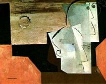 Two Poets - Louis Marcoussis