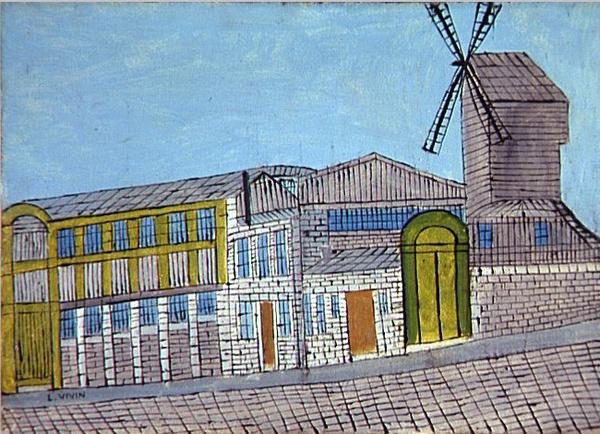 Le Moulin de la Galette, 1926 - Луи Виван