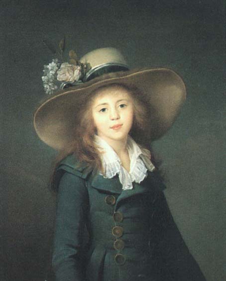 Portrait of Elisaveta Alexandrovna Demidova, nee Stroganova, 1792 - Элизабет Луиза Виже-Лебрен