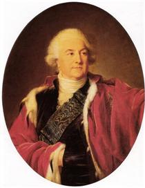 Portrait of Stanislaus Augustus Poniatowski, king of Poland - Marie-Louise-Élisabeth Vigée-Lebrun