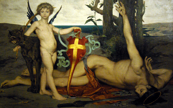 Saint Edmund the Martyr King of England - Люк-Оливье Мерсон