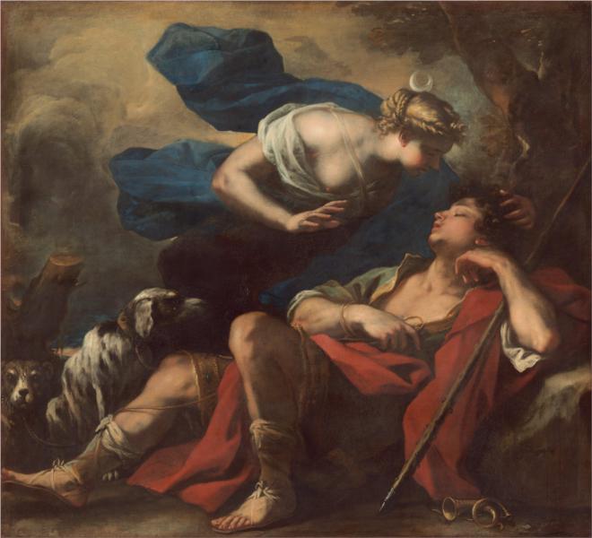 Diana and Endymion, 1680 - Luca Giordano