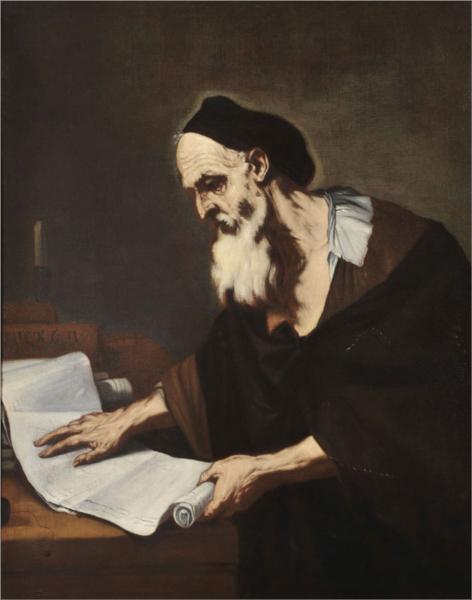 Philosopher, 1650 - Лука Джордано