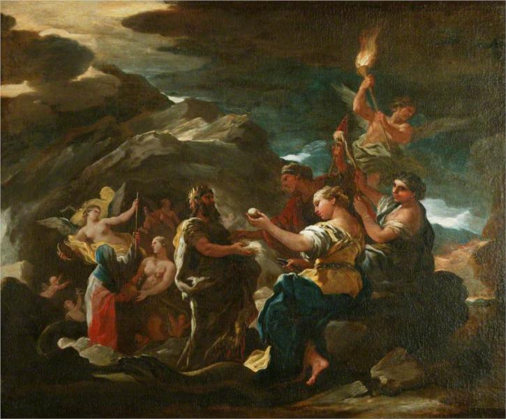 The Cave of Eternity, 1700 - Luca Giordano