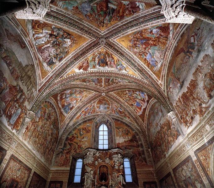 Frescoes in the Chapel of San Brizio, 1499 - 1502 - 盧卡·西諾萊利