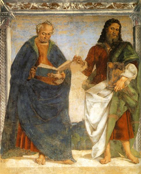 Pair of Apostles in Dispute, 1477 - 1482 - Лука Синьореллі