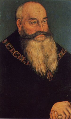 Георг Бородатый, герцог Саксонский, c.1536 - Лукас Кранах Старший