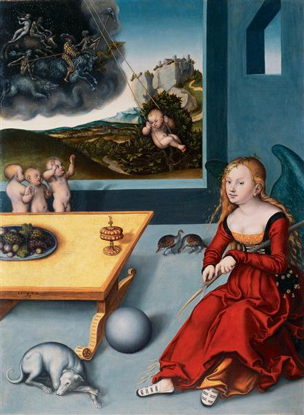 Меланхолия, 1532 - Лукас Кранах Старший