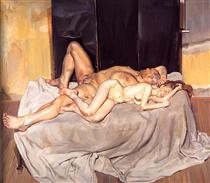 And the Bridegroom - Lucian Freud