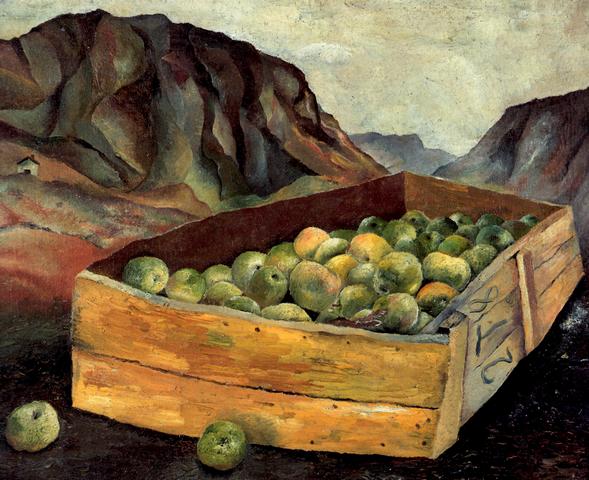 Box of Apples in Wales, 1939 - Lucian Freud