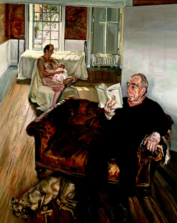 Grand Interior,  Notting Hill, 1998 - Луціан Фройд