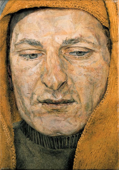 Man in a Headscarf (also known as The Procurer), 1954 - Люсьен Фрейд