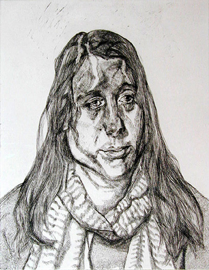 Portrait of a Head, 2001 - 盧西安‧佛洛伊德
