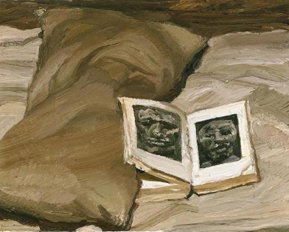 Натюрморт с книгой, 1991 - 1992 - Люсьен Фрейд