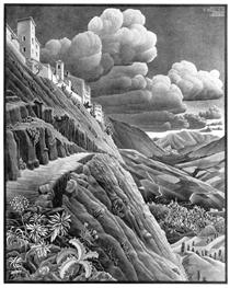 Castrovalva - M.C. Escher