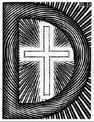 Initial D, 1931 - Maurits Cornelis Escher