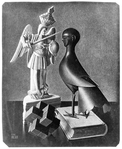 Still Life, 1943 - M. C. Escher