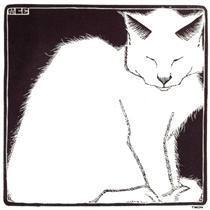 Біла кішка І - Мауріц Корнеліс Ешер