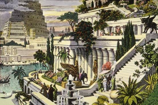 Hanging Gardens of Babylon - Мартен ван Хемскерк