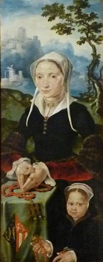 Portrait of donor - Maerten van Heemskerck