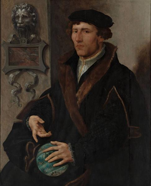 Portrait of Reinerus Frisius Gemma, c.1543 - Maerten van Heemskerck