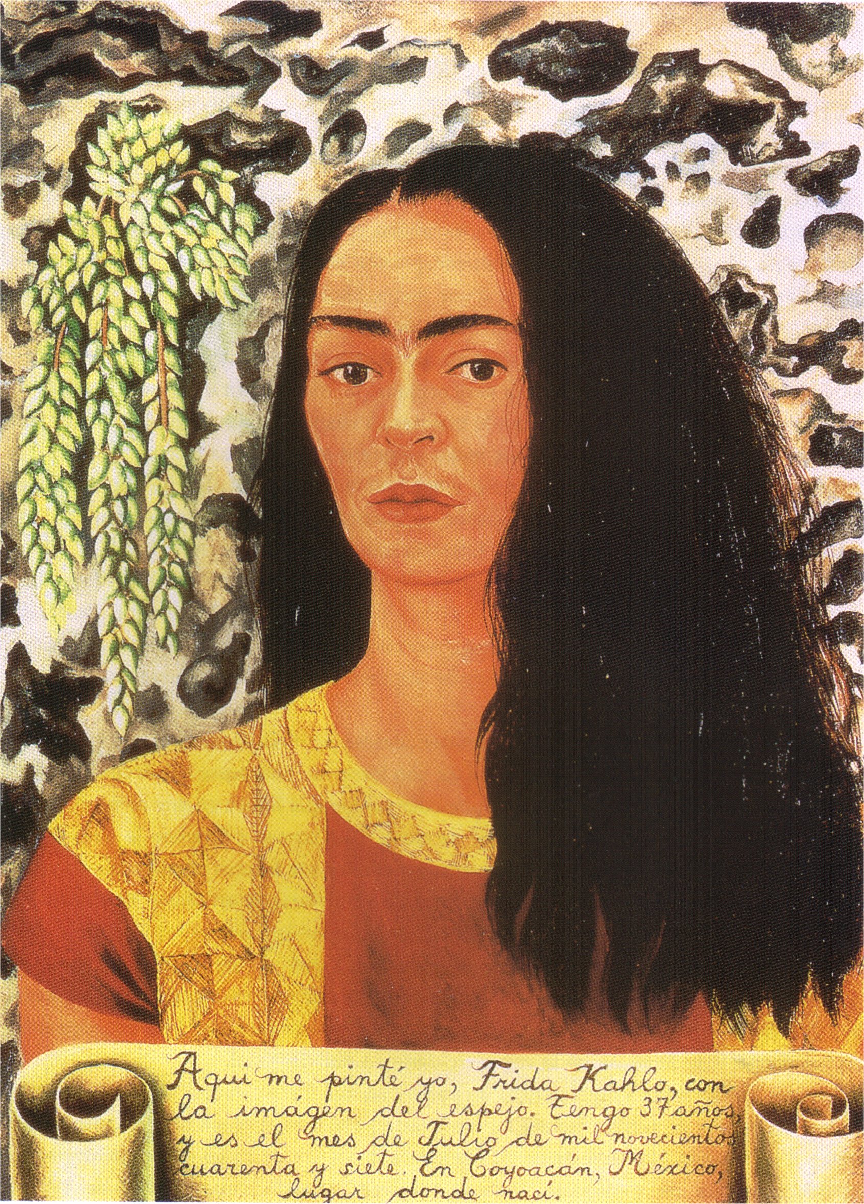 Frida Kahlos Self-Portrait With Loose Hair Analysis