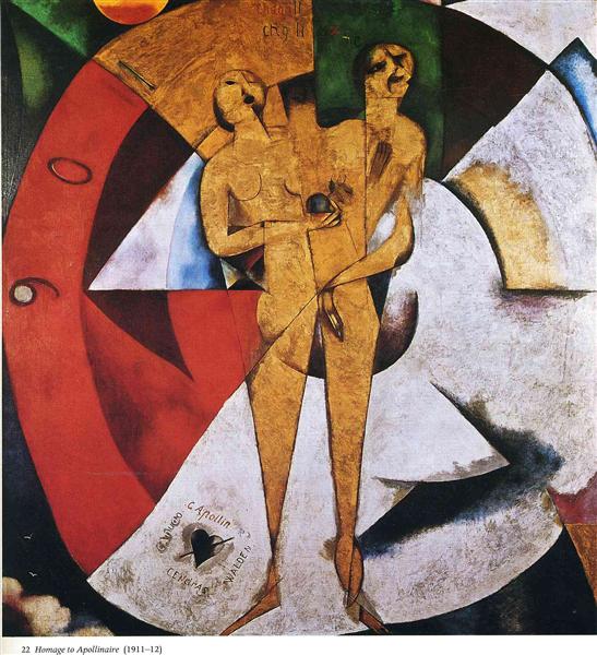 Homage to Apollinaire, 1911 - 1912 - Marc Chagall
