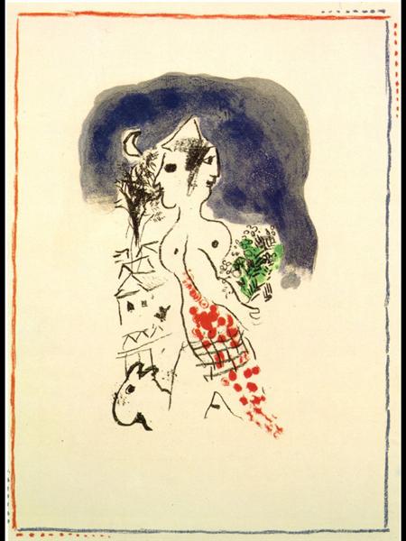 On the tramp, 1962 - Marc Chagall