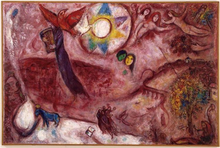 Song of Songs V, c.1965 - Marc Chagall