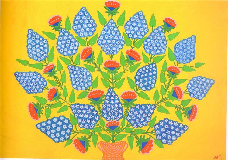 Ukraine Blooming, 1979 - Maria Primatchenko