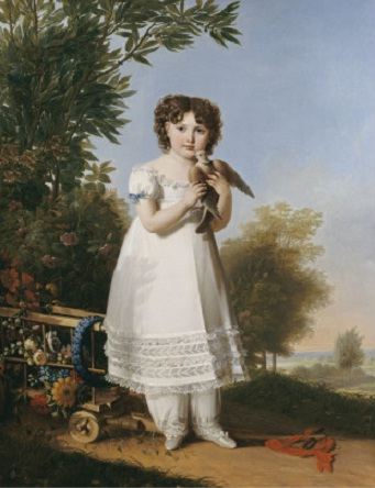 Portrait of Napoleona Elisa Baciocchi, 1810 - Марі-Гійємін Бенуа