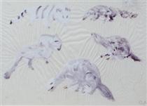 Animal Sketches - Mark Tobey