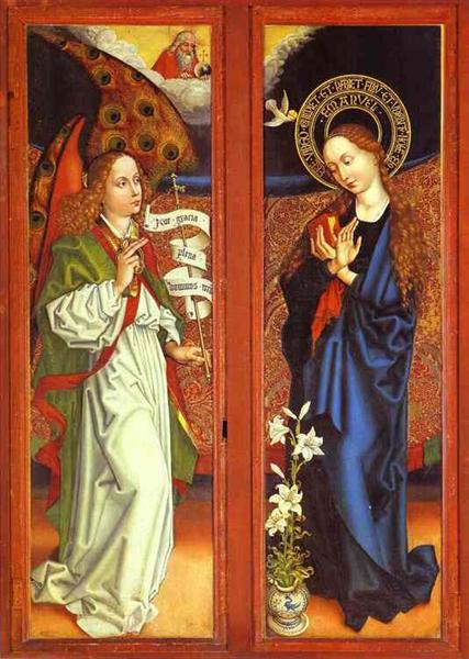 Annunciation, 1472 - 馬丁‧松高爾