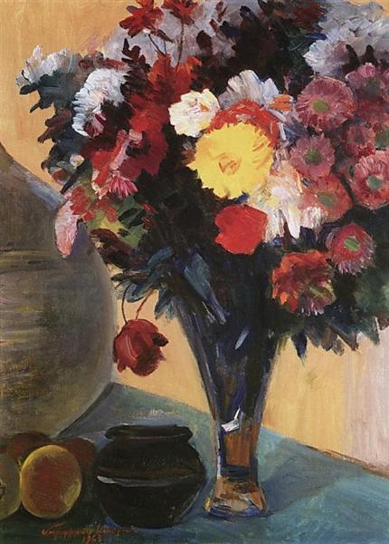 Flowers of Dilijan, 1963 - Martiros Sarian