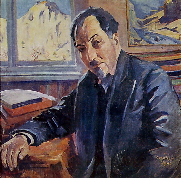 Portrait of Avetik Isahakyan, 1940 - Martiros Sarian