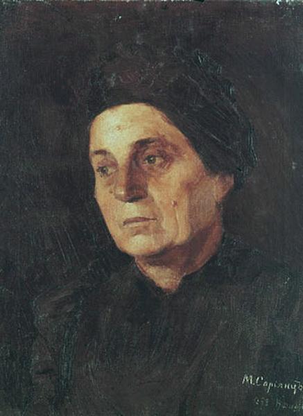 Portrait of mother, 1898 - 马尔季罗斯·萨良