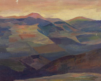 Sunrise in Tumanyan, 1952 - Martiros Sarian