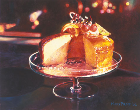 Poppyseed Cake: Glazed for Calypso, 2002 - Mary Pratt