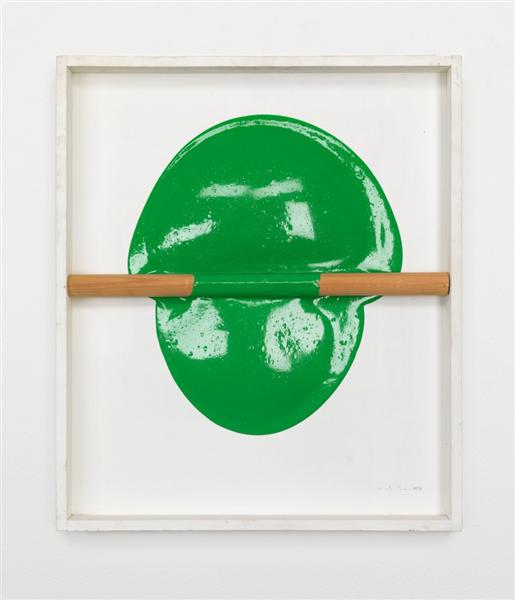 Object-Green, 1975 - 松谷武判